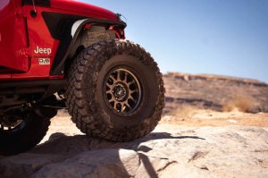 Jeep Wrangler Inner Fender Liners - Front - DV8 Offroad - INFEND-03FB - Black - `18-`22